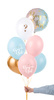 Balony lateksowe Gender Reveal Boy or Girl mix 30 cm 6 szt.