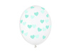 Balony 30cm, Serduszka, Crystal Clear (1 op. / )