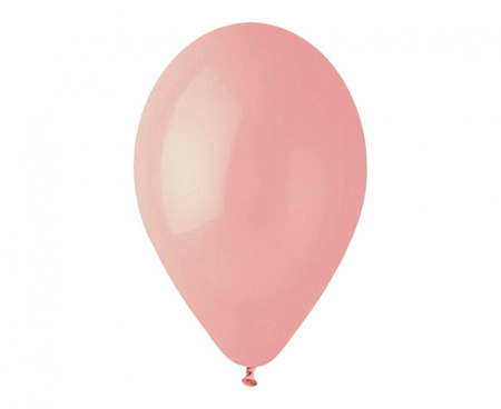 Balon lateksowy Pastel różowy 25 cm