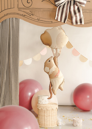 Balon foliowy Myszka z balonami 44 x 104 cm
