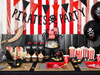 Baner Piraci Party czarny 14 x 100 cm