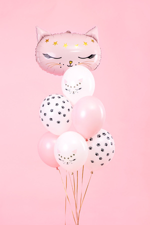 Balony lateksowe Kotek mix 30 cm 6 szt.
