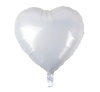 Balon foliowy Serce biały 45 cm