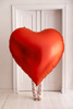 Balon foliowy Walentynki Serce czerwony 136 x 129 cm