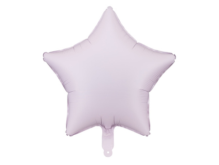 Balon foliowy Gwiazdka jasny fioletowy 45 cm