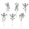 Toppery Halloween Szkielety 6szt. mix