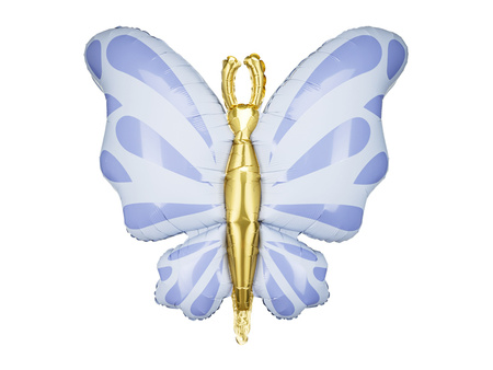 Balon foliowy Motyl błękitny 69 x 69 cm
