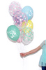 Balony 30cm, Serduszka, Crystal Clear (1 op. / )