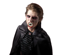 Zęby Wampira Halloween świecące w ciemności