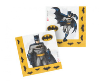 Serwetki papierowe Batman, 33 x 33 cm, 20 szt.