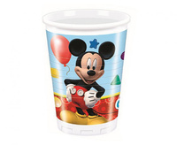 Kubeczki plastikowe (WM), Playful Mickey (Disney), 200ml, 8 szt. (SUP label)
