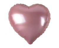 Balon foliowy Walentynki Serce różowy 45 cm