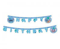 Banner Stitch & Angel Disney - Happy Birthday