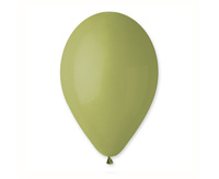 Balony G110 pastel 12" - zielone oliwkowe 98