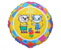 Balon foliowy Kicia Kocia i Pacek 45 cm