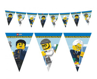 Banner Lego City, 9 flag (papier FSC)