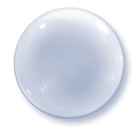 Balon foliowy 20" QL Bubble Deco "Transparent"