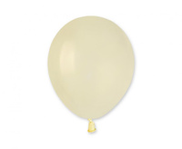 Balon lateksowy Pastel kość słoniowa 13 cm