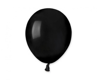 Balon lateksowy Pastel czarny 13 cm