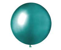 Balon lateksowy Shiny zielony 50 cm