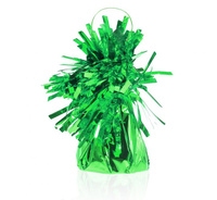 Ciężarek foliowy do balonów z helem, zielony, 145 g 