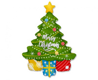 Balon foliowy 24" FX - Choinka, pakowany