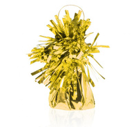 Ciężarek foliowy do balonów z helem, złoty, 145 g 