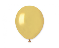 Balony AM50 metal 5" - Złote Dorato 74/