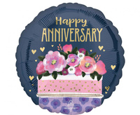 Balon foliowy 18" SHP - Anniversary cake