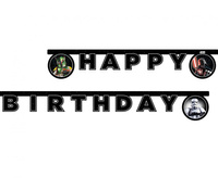 Banner Star Wars Galaxy - Happy Birthday
