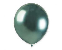 Balon lateksowy Shiny zielony 13 cm