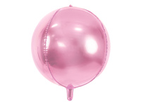 Balon foliowy Kula jasnoróżowy 40 cm