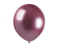 Balon lateksowy Shiny różowy 13 cm