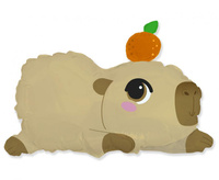 #BFK Balon foliowy FX- Capibara, niepakowany