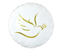 Balon foliowy - Złoty gołąbek, 18''