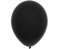 Balony Decomex 11", pastel Black,