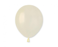 Balony AM50 metal 5" - kość słoniowa 58/