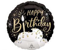Balon foliowy 18" SHP -  Birthday wishes