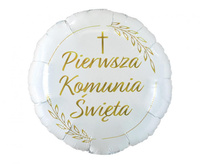 Balon - Pierwsza Komunia Święta, 18"