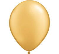 Balon QL 11", metalik złoty
