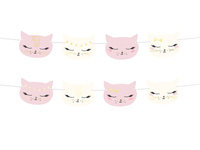 Girlanda Kotek, mix, 1,4m