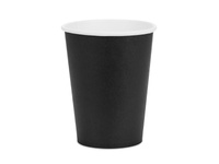 Kubeczki papierowe czarne 250 ml 6 szt.