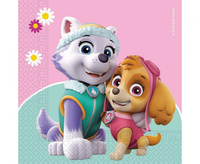 #PS Serwetki papierowe Paw Patrol Skye and Everest, 33 x 33 cm, 20 szt.