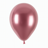 Balon lateksowy Shiny różowy 33 cm