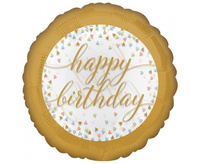 Balon foliowy 18" CIR - Pastel Confetti