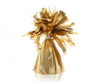 Ciężarek foliowy do balonów z helem, szampański, 145 g