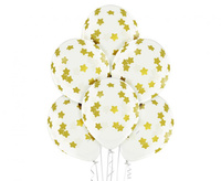 Balony D11 Stars 1C5S, 6 szt.