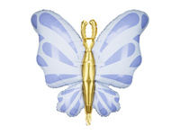 Balon foliowy Motyl błękitny 69 x 69 cm
