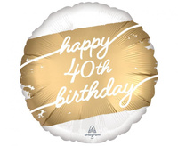 Balon foliowy 18" SHP - Golden age 40