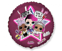 Balon foliowy 18" FX - LOL: Born To Be Bad